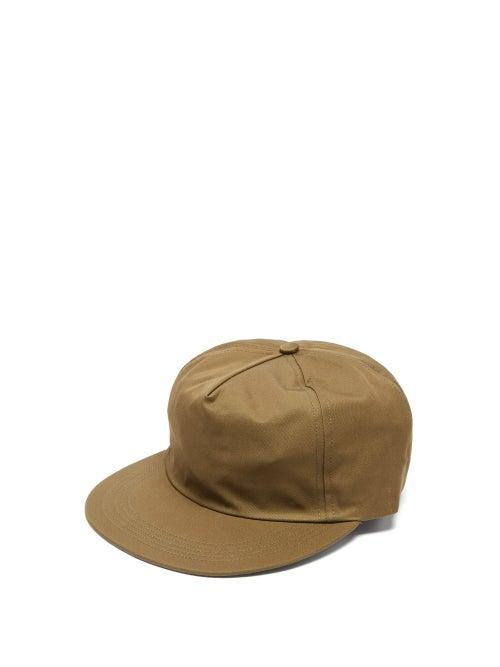Mens Accessories Fear Of God - Logo-patch Cotton-gabardine Cap - Mens - Khaki
