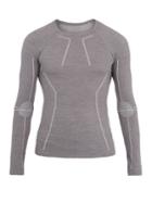 Falke Ess Long-sleeved Wool-blend Top