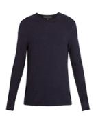 Rag & Bone Giles Crew-neck Ribbed-knit Wool Sweater