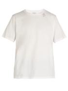 Matchesfashion.com Saint Laurent - Card Print Cotton T Shirt - Mens - White