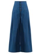 Sea Bernadette High-rise Wide-leg Trousers
