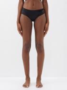 Versace - Twist-side Cutout Bikini Bottoms - Womens - Black