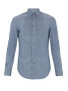 Maison Margiela Pleated-bib Cotton Shirt