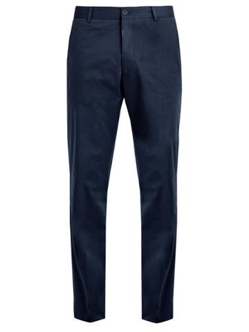Kilgour Slim-fit Cotton-blend Chino Trousers