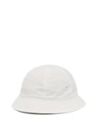 Matchesfashion.com Y-3 - Logo Embroidered Bucket Hat - Mens - White