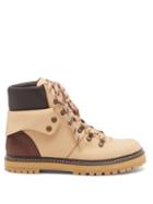 Matchesfashion.com See By Chlo - Eileen Leather Hiking Boots - Womens - Beige