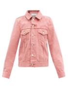 Ladies Rtw Ganni - Denim Jacket - Womens - Pink