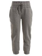 Matchesfashion.com Adidas By Stella Mccartney - Essential Cropped Performance Track Pants - Womens - Grey