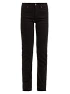 Matchesfashion.com M.i.h Jeans - Daily High Rise Straight Leg Jeans - Womens - Black