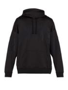 Matchesfashion.com Valentino - Logo Print Hooded Sweatshirt - Mens - Black