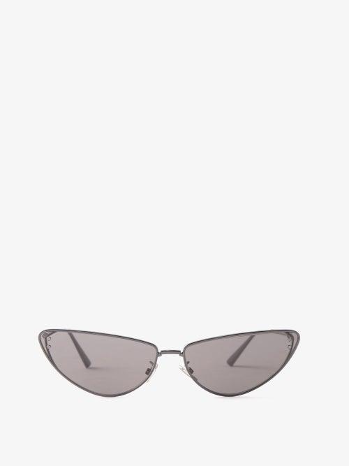 Dior - Missdior B1u Cat-eye Metal Sunglasses - Womens - Grey