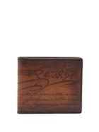 Berluti Makore Bi-fold Leather Wallet