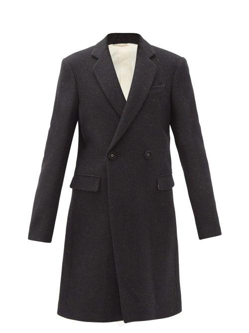 Matchesfashion.com Raf Simons - Double-breasted Wool Coat - Womens - Black
