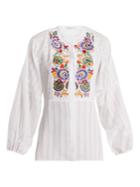 Etro Mira Floral-embroidered Blouse