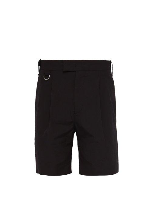 Matchesfashion.com Stella Mccartney - Cotton Twill Shorts - Mens - Black