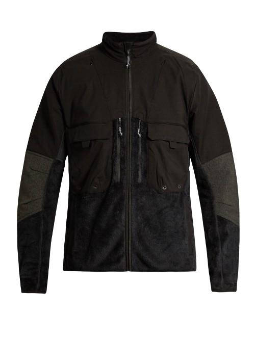 7l Panelled Fleece Jacket