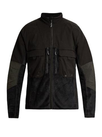 7l Panelled Fleece Jacket