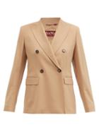 Matchesfashion.com Max Mara Studio - Svelto Jacket - Womens - Camel