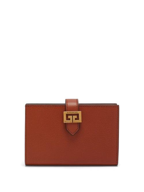 Matchesfashion.com Givenchy - Gv3 Leather Wallet - Womens - Tan
