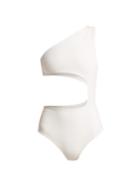 Matchesfashion.com Haight - Monica One Shoulder Swimsuit - Womens - Ivory