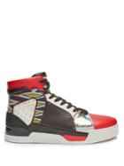 Christian Louboutin Loubikick High-top Leather Trainers