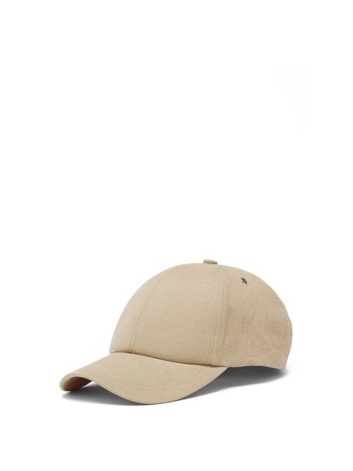 Matchesfashion.com Paul Smith - Signature-stripe Cotton-twill Baseball Cap - Mens - Beige
