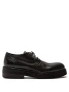 Matchesfashion.com Marsll - Rounded-toe Exaggerated-sole Derby Shoes - Mens - Black