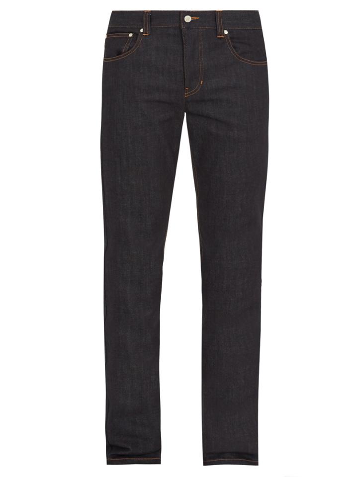 Ami Mid-rise Slim-leg Jeans