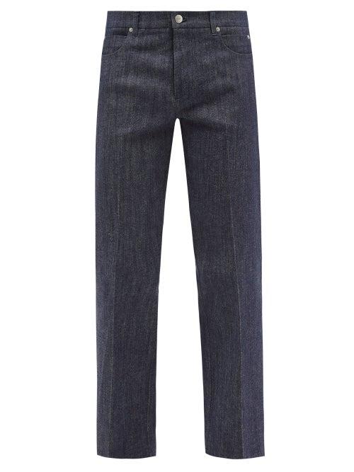 Le17septembre Homme - Straight-leg Cotton-blend Denim Jeans - Mens - Indigo