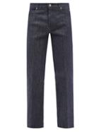 Le17septembre Homme - Straight-leg Cotton-blend Denim Jeans - Mens - Indigo