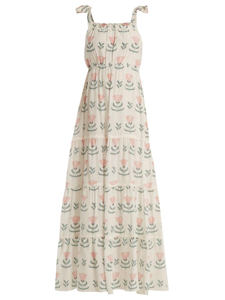 Athena Procopiou Graceful Beauty Gathered Silk Dress