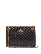 Matchesfashion.com Gucci - Gg Marmont Leather Shoulder Bag - Womens - Black Multi