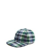 Thom Browne Six-panel Check Cotton Cap