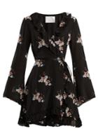 Athena Procopiou Floral-print Silk Dress
