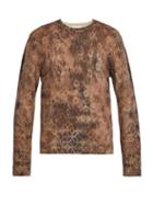 Matchesfashion.com Etro - Vintage Print Wool Sweater - Mens - Beige