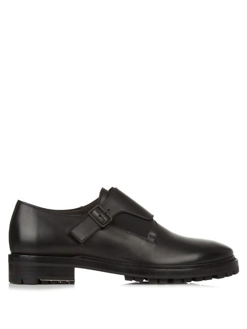 Lanvin Monk-strap Leather Shoes