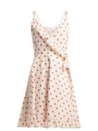 Matchesfashion.com Athena Procopiou - Embroidered Cotton Blend Wrap Dress - Womens - Red Multi