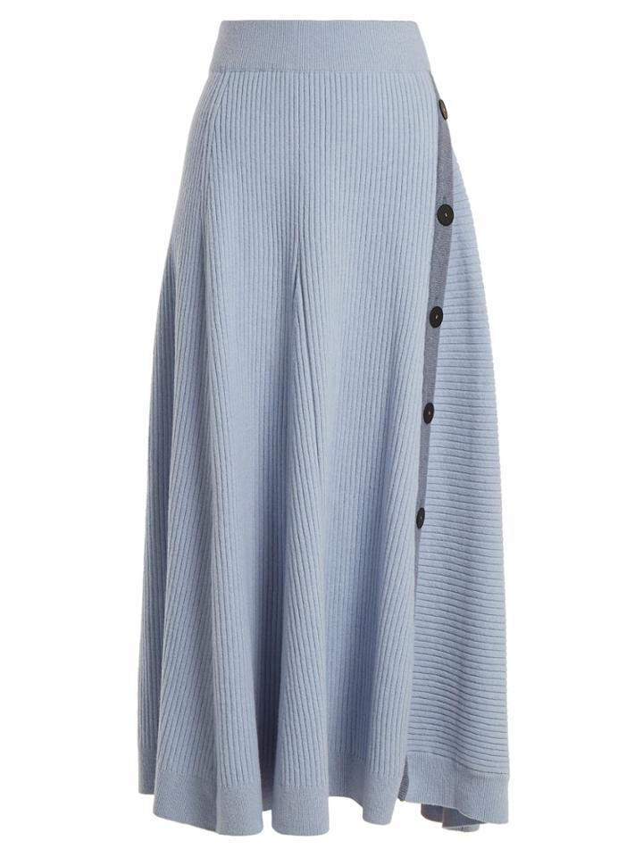 Roksanda Kaori Buttoned A-line Skirt