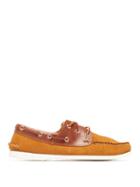 Matchesfashion.com Quoddy - Classic Suede Boat Shoes - Mens - Brown