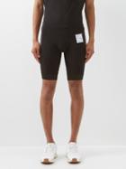 Satisfy - Cargo-pocket Jersey Compression Tights - Mens - Black