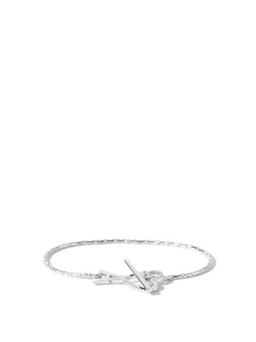 Matchesfashion.com Ami - Ami De Coeur Bracelet - Mens - Silver