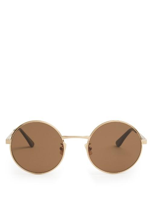Saint Laurent Zero Round-frame Sunglasses