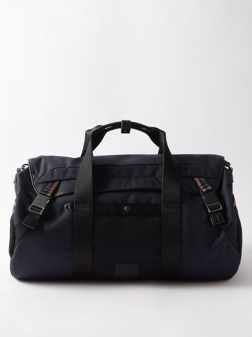 Paul Smith - Striped Nylon Duffle Bag - Mens - Blue