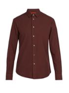 Matchesfashion.com Barena Venezia - Coppi Checked Cotton Flannel Shirt - Mens - Burgundy
