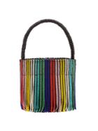 Sensi Studio Tasseled Toquilla-straw Mini Bucket Bag