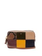 Matchesfashion.com Anya Hindmarch - Patchwork Snake-effect Leather Cross-body Bag - Womens - Multi