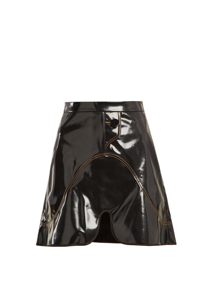 Ellery Milky-way Pvc Mini Skirt