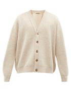 Acne Studios - Kardi Oversized Wool-blend Cardigan - Mens - Cream