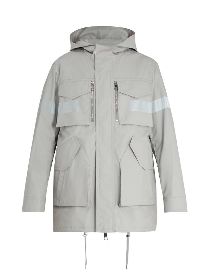 Neil Barrett Technical Reflective-detail Coat