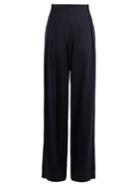 Tomas Maier Campus Wide-leg Jersey Trousers